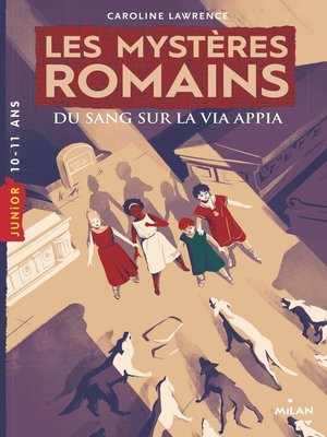 cover image of Les Mystères romains_#1_Du sang sur la via Appia NNE